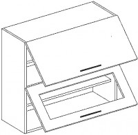 W80SP horní skříňka výklopná GOBI