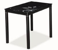 Jídelní stůl DAMAR 80x60 černý
