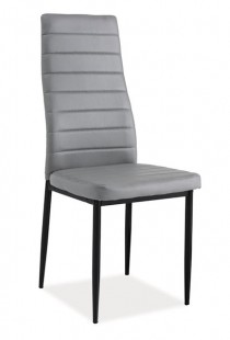 Jídelní čalouněná židle H-261 BIS C šedá/černá