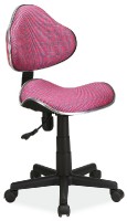 Kancelářská židle Q-G2 růžový vzor