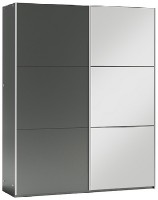 Šatní skříň VALERIANO 150 grafit/grafit