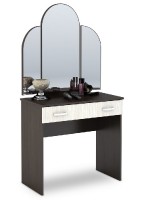 Toaletní stolek se zrcadlem BASIA belfort/wenge