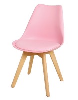 Jídelní židle CROSS II růžová