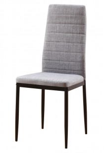 Jídelní čalouněná židle HRON V šedá/černá