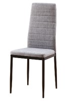 Jídelní čalouněná židle HRON V šedá/černá