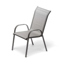 Zahradní židle RAMADA šedá - poslední 2ks