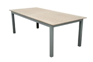 EXPERT WOOD - rozkládací hliníkový stůl 150/210x90x75 cm