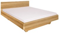 Dřevěná postel 200x200 dub LK210