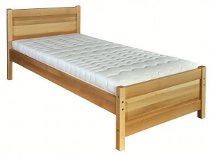 Dřevěná postel 100x200 buk LK120