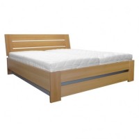 Dřevěná postel 120x200 buk LK192 BOX