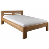 Dřevěná postel 120x200 LK211 masivní dub
