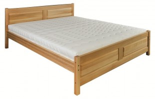 Dřevěná postel 140x200 buk LK109