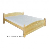 Dřevěná postel 160x200 LK103