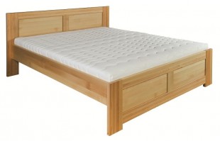 Dřevěná postel 200x200 buk LK112