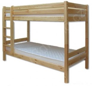 Dřevěná postel 80x200 LK136 palanda