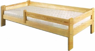 Dřevěná postel 90x200 LK137