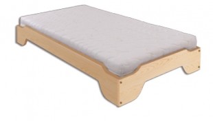 Dřevěná postel 90x200 LK138