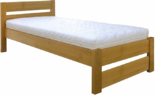 Dřevěná postel 90x200 buk LK180