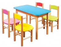 Dětská barevná židlička AD251