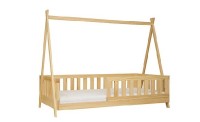 Dětská postel LK142, 80x160cm, borovice