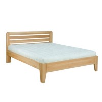 Dřevěná postel 100x200 buk LK189