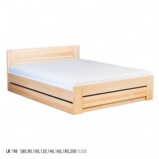 Dřevěná postel 160x200 BOX buk LK198