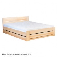 Dřevěná postel 160x200 BOX buk LK198