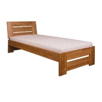 Dřevěná postel LK282 100x200 dub