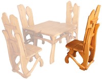 Zahradní židle MO240 (MO239), smrk masiv