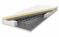 Pružinová matrace Alma plus pěna 90x200, 19 cm výška, H2/H3