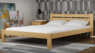 Dřevěná postel Azja 160x200 + rošt ZDARMA