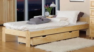 Dřevěná postel Celinka 80x200 + rošt ZDARMA