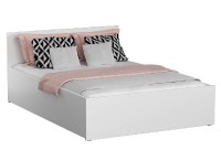 Dřevěná postel DM1 bílá, 160x200 + rošt ZDARMA