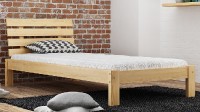 Dřevěná postel Klara 90x200 + rošt ZDARMA