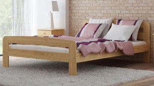 Dřevěná postel Klaudia 160x200 + rošt ZDARMA