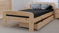 Dřevěná postel Klaudia 90x200 + rošt ZDARMA