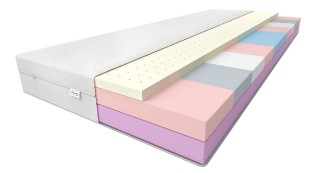 Vrstvená matrace Neso plus pěna/latex 80x200, 15 cm výška, H2/H3