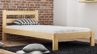 Dřevěná postel Nikola 90x200 + rošt ZDARMA
