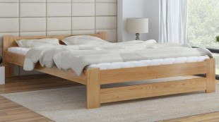 Dřevěná postel Niwa 160x200 + rošt ZDARMA