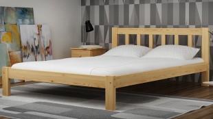 Dřevěná postel Ofelia 160x200 + rošt ZDARMA
