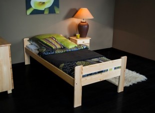 Dřevěná postel Pola 90x200 + rošt ZDARMA