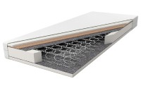 Pružinová matrace Solaro plus kokos 90x200, 19 cm výška, H2/H3