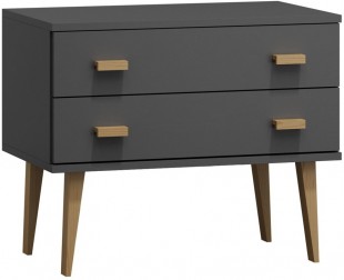 Komoda NR1 Venuci 2S - v58 x š99 x h42, šedá