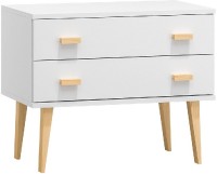 Komoda NR1 Venuci 2S - v58 x š59 x h42, bílá