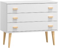 Komoda NR1 Venuci 3S - v75 x š99 x h42, bílá