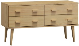 Komoda NR2 Venuci 2S - v58 x š59 x h42, borovice