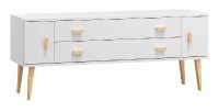 Komoda NR3 Venuci 2S - v58 x š175 x h42, bílá