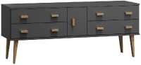 Komoda NR4 Venuci 2S - v58 x š135 x h42, šedá