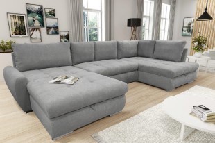 Sedací souprava Calista XL levá světle šedá