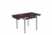 Jídelní stůl GD-082 rozkládací fialový 1454